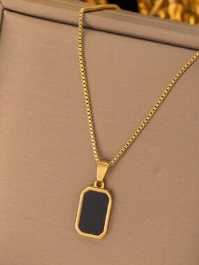 Black necklace